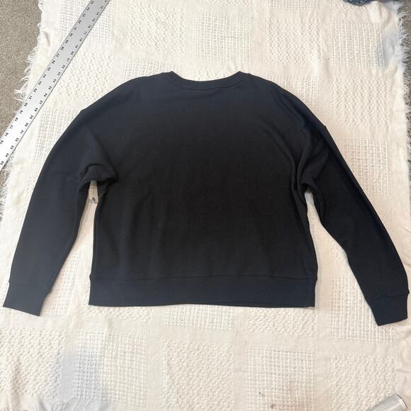 Anthropologie Maeve XL Ruth Bonne Année Varsity Crew sweatshirt SP 2752 - Picture 6 of 11